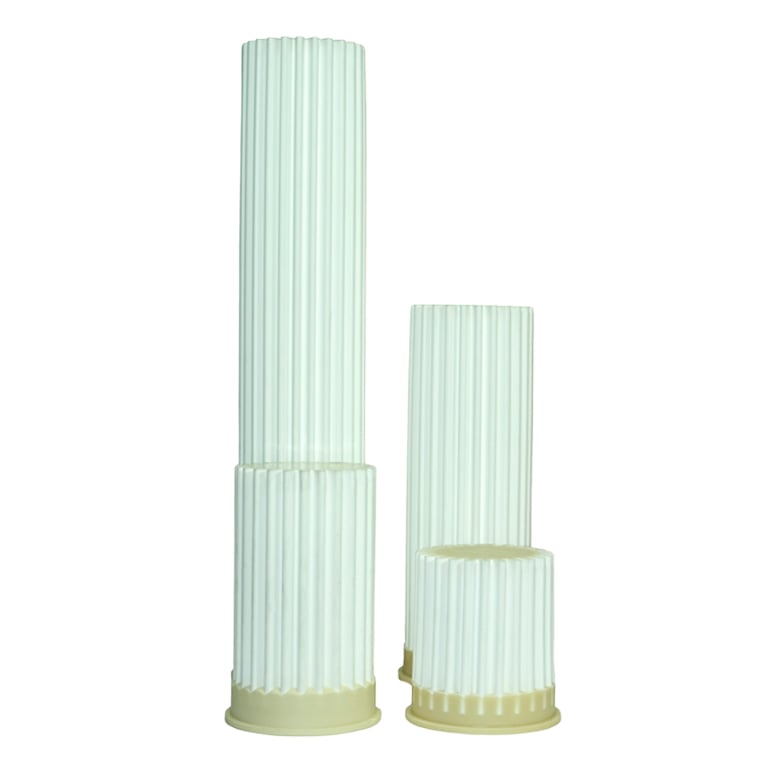 Pleated rod filter Ø125 L=145 cpl