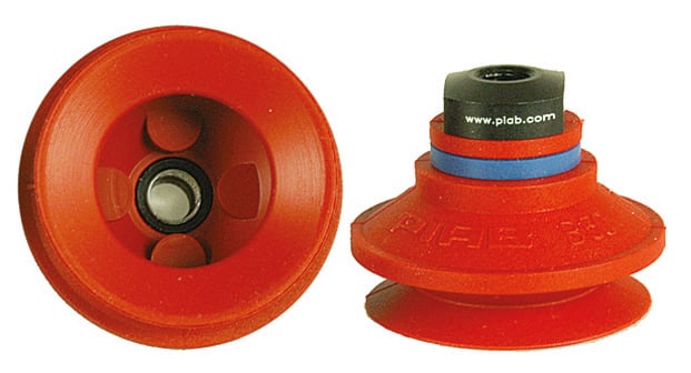 Suction cup B50 Silicone, 1/8" NPSF female - 2