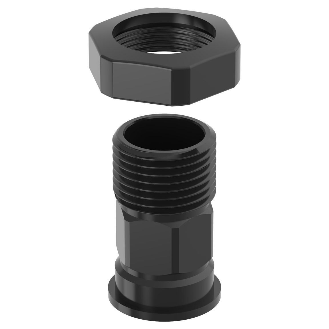 スイベルアダプターG1" オス - NBR、EPDM、FKM - 2