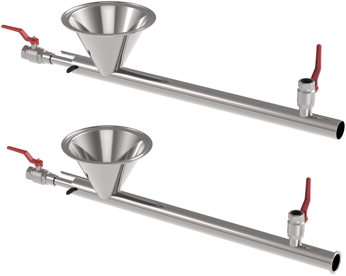 Feed adapters with piFLOW®p interface