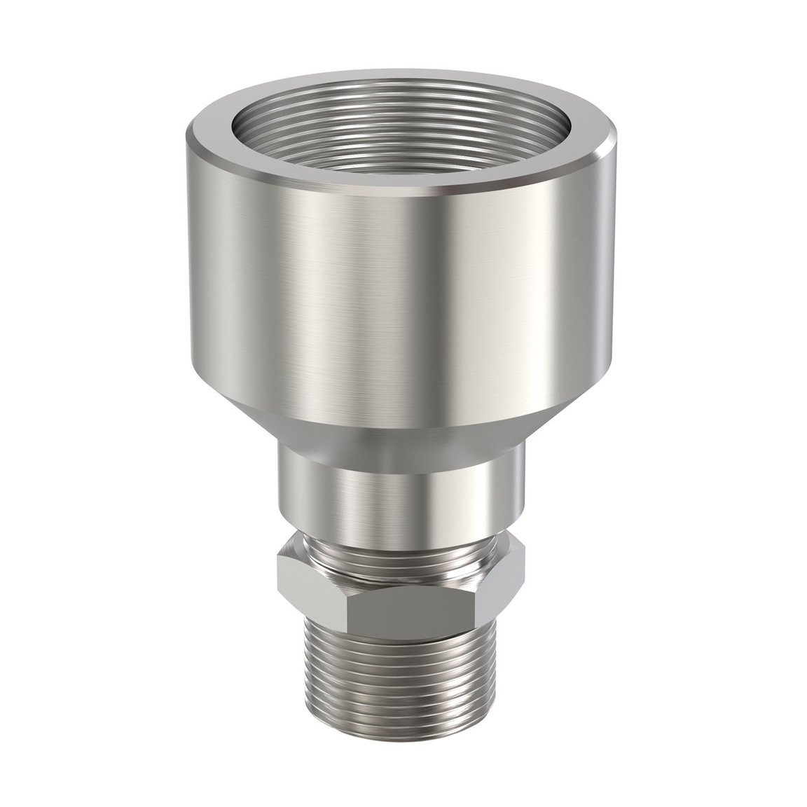 Reducer in. 1 1/2"- 3/4" out. SS - 1