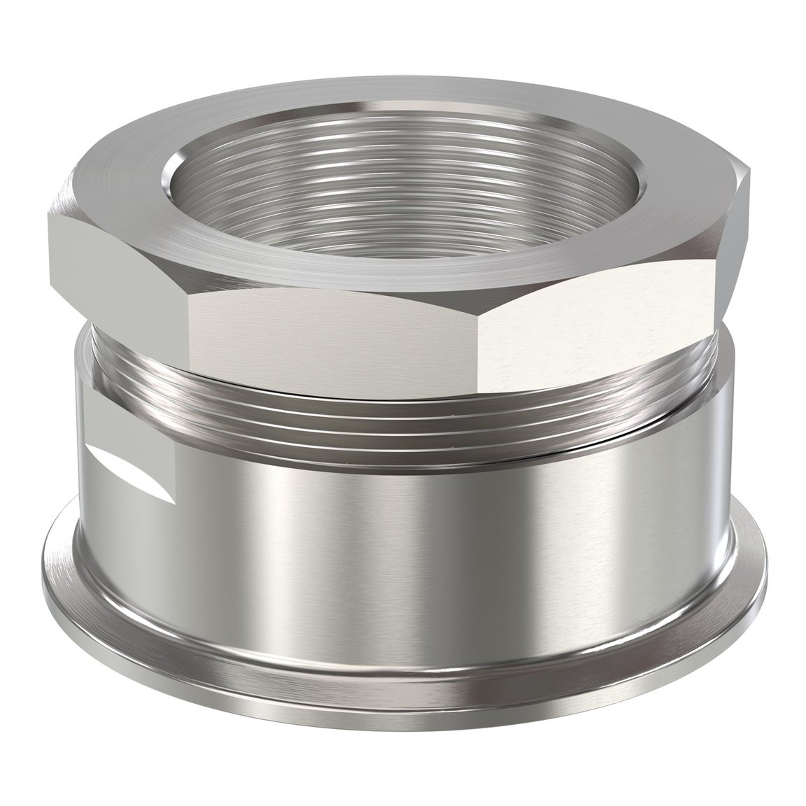 Clamp ferrule 76-3"w bushing in. G 2" SS - 1