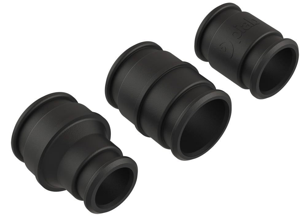Pipe fittings, straight