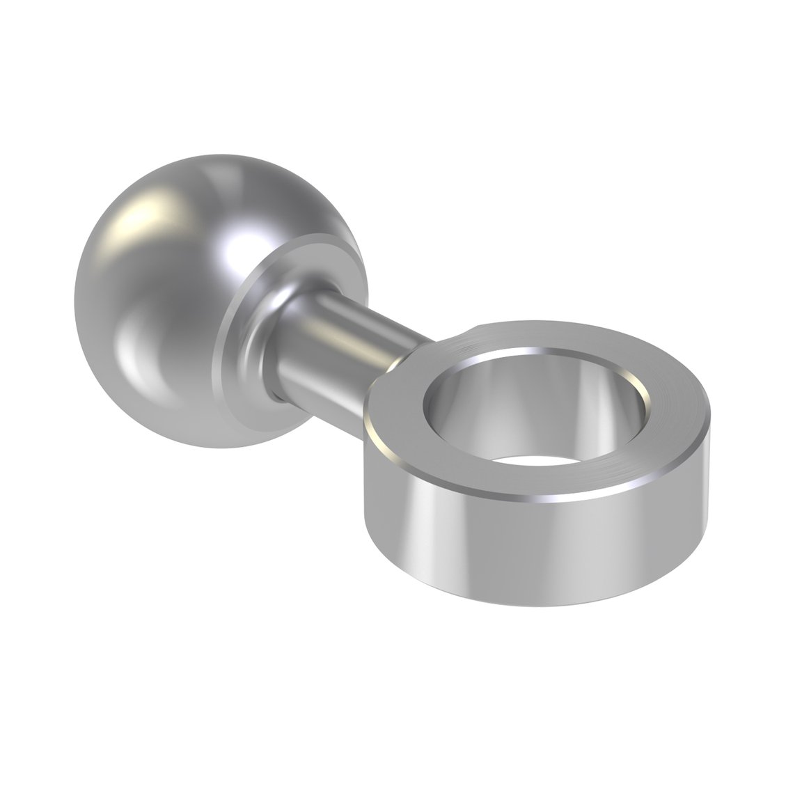 LC bracket Ø20 mm with ball joint Ø28,6 mm