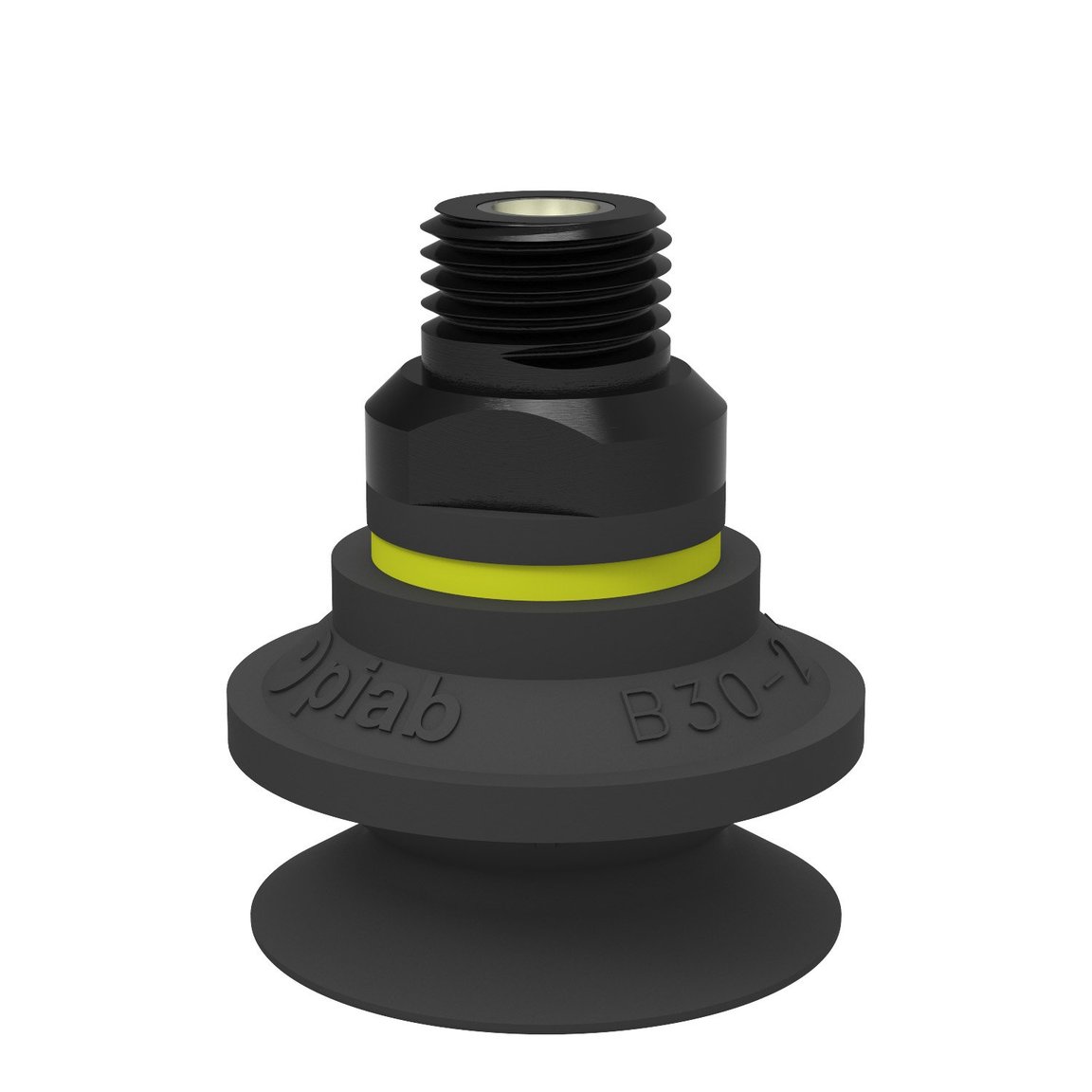Suction cup B30-2 Chloroprene, 1/4" NPTmale, with mesh filter