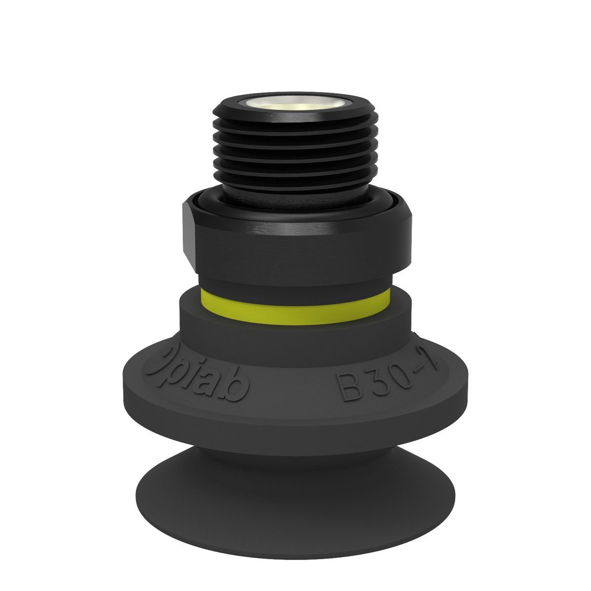 Suction cup B30-2 Chloroprene, G3/8" male, with mesh filter - 1