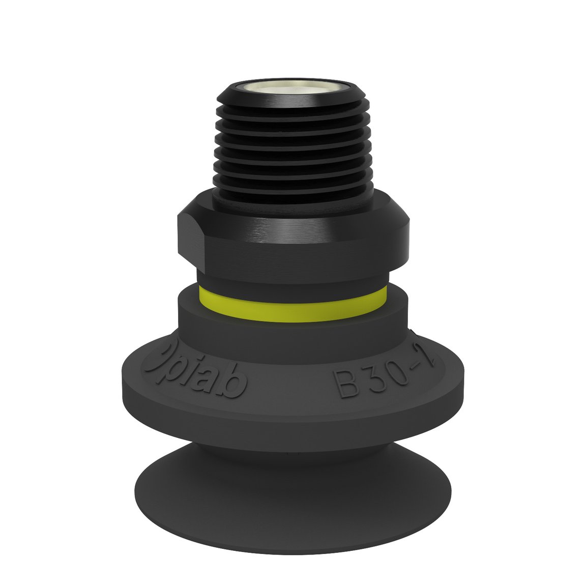 Suction cup B30-2 Chloroprene, NPT3/8" male, with mesh filter - 1
