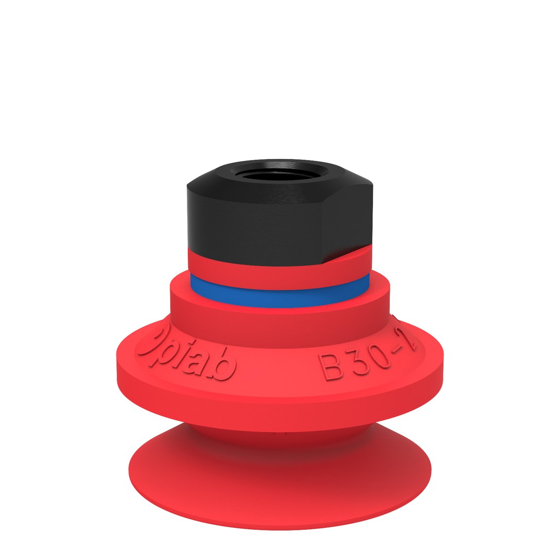 Suction cup B30-2 Silicone, 1/8" NPSF female
