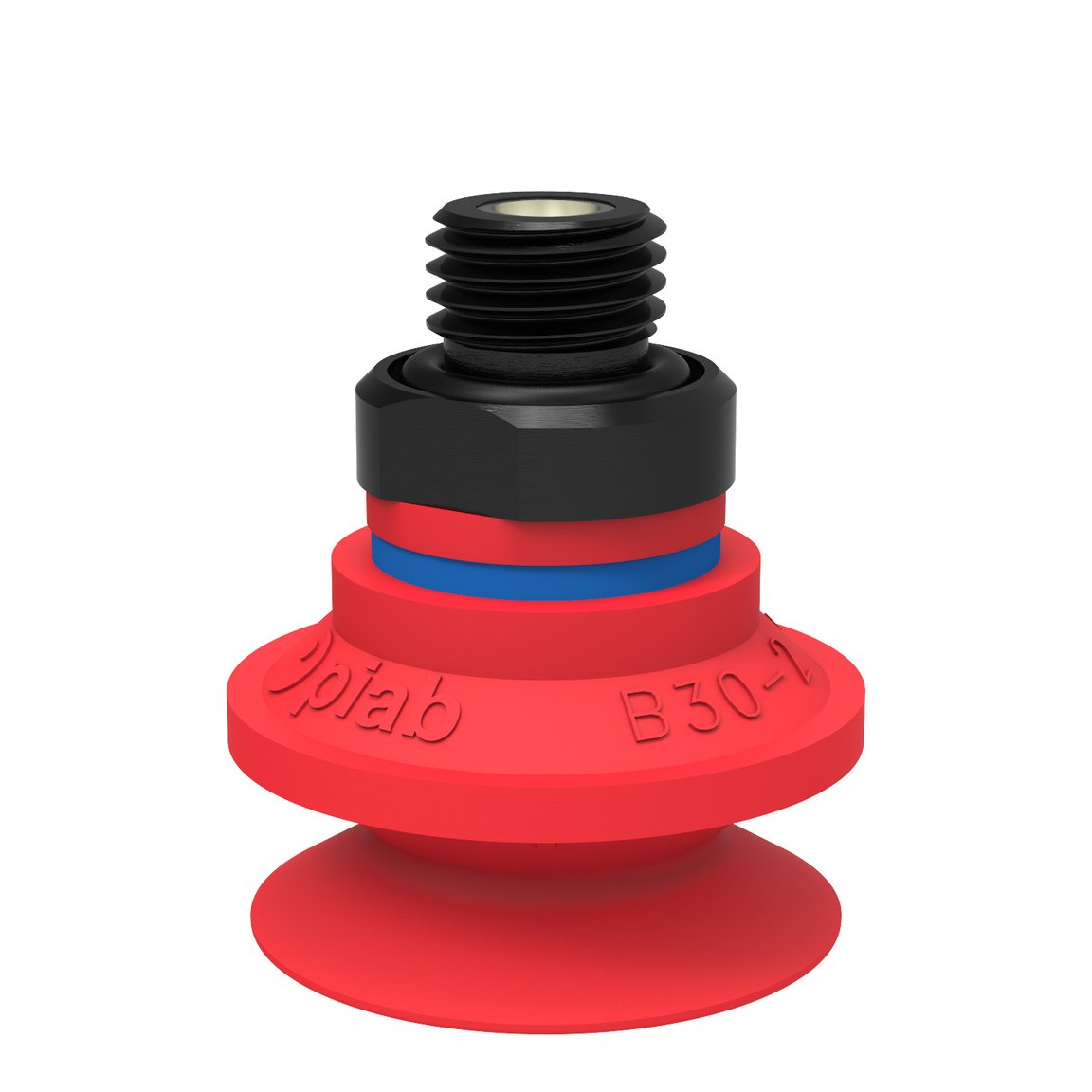 Suction cup B30-2 Silicone, G1/4" male, with mesh filter