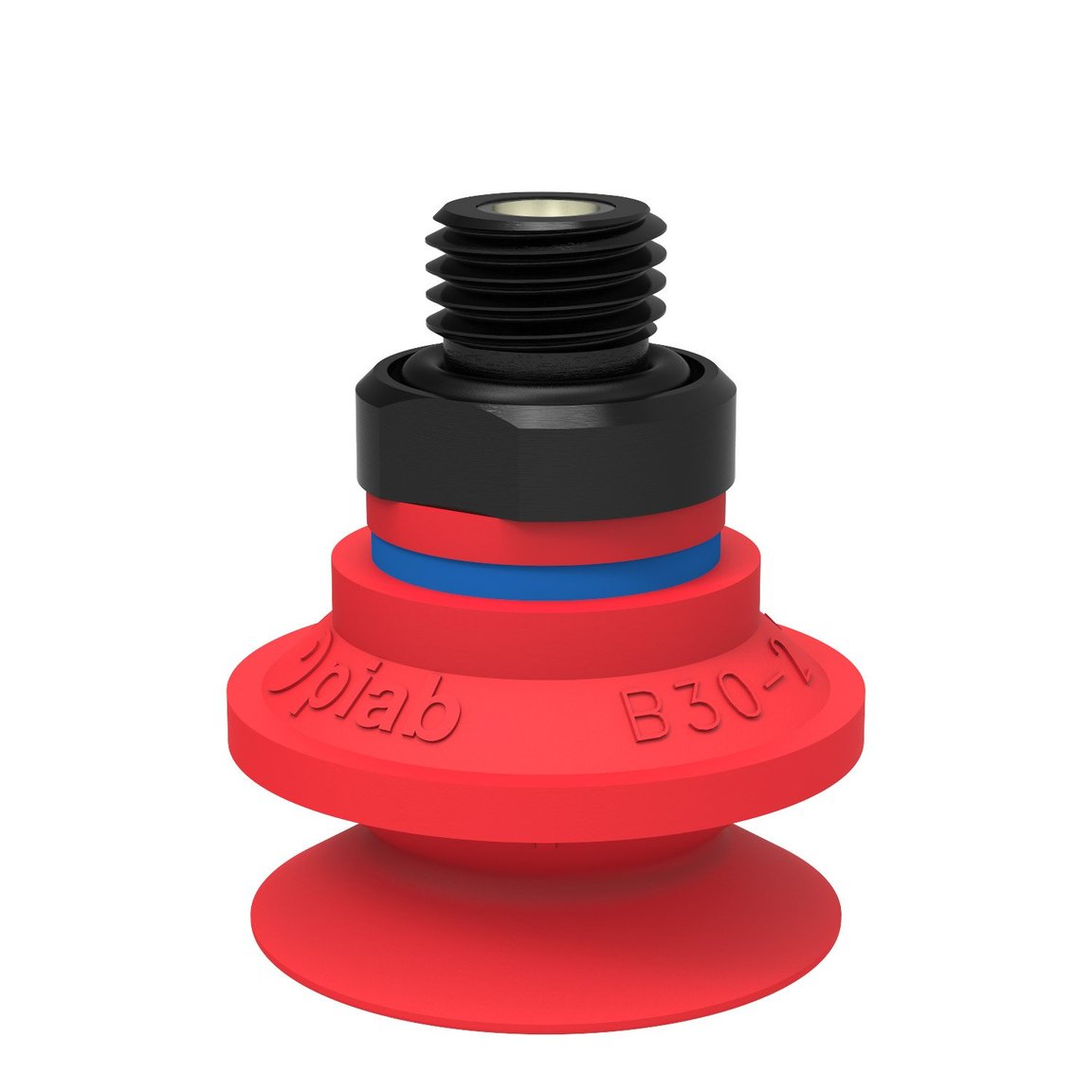 Ventouse B30-2 Silicone, G1/4" mâle, avec filtre maille - 1