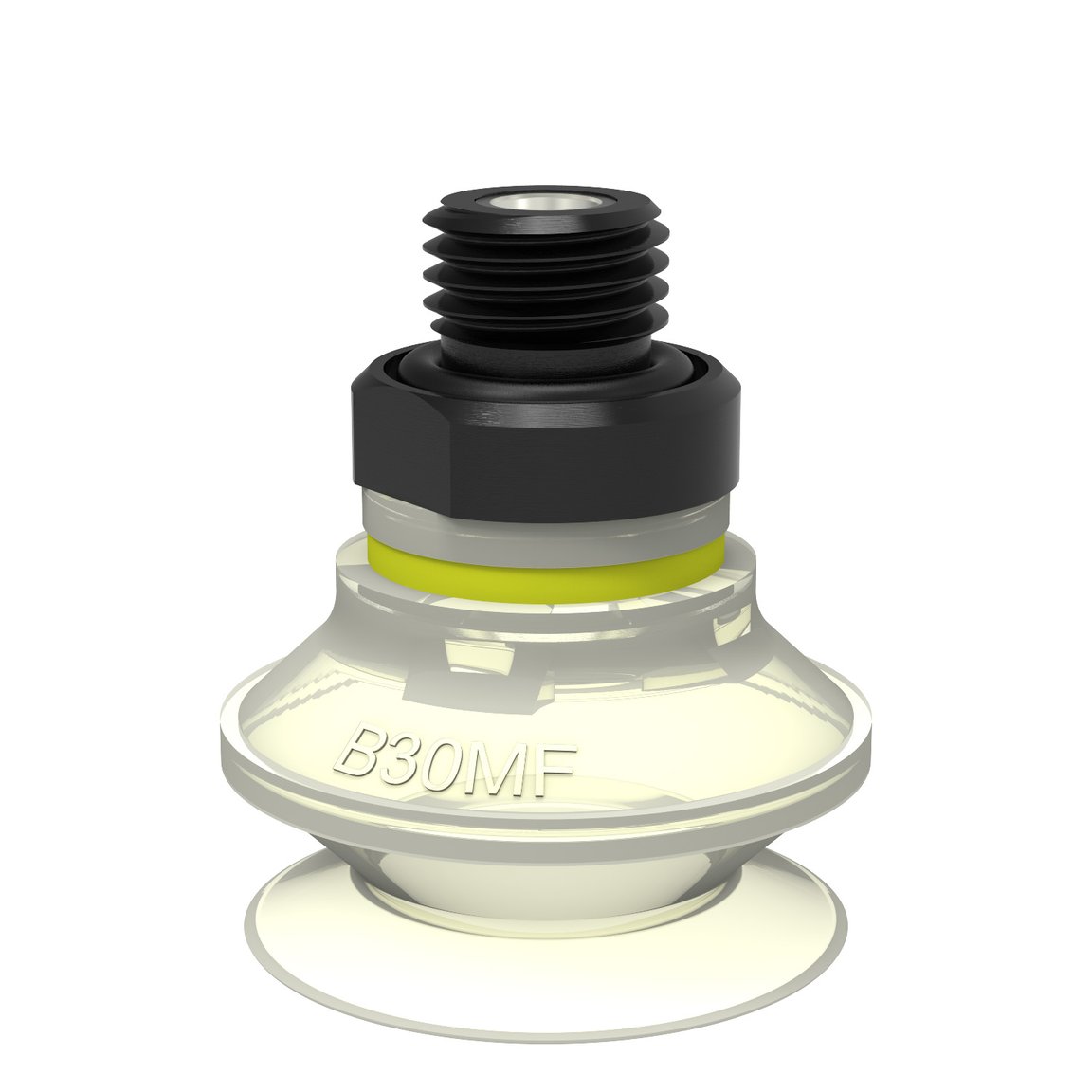 Suction cup B30MF Thermoelastic polyurethane, G1/4" male, with mesh filter
