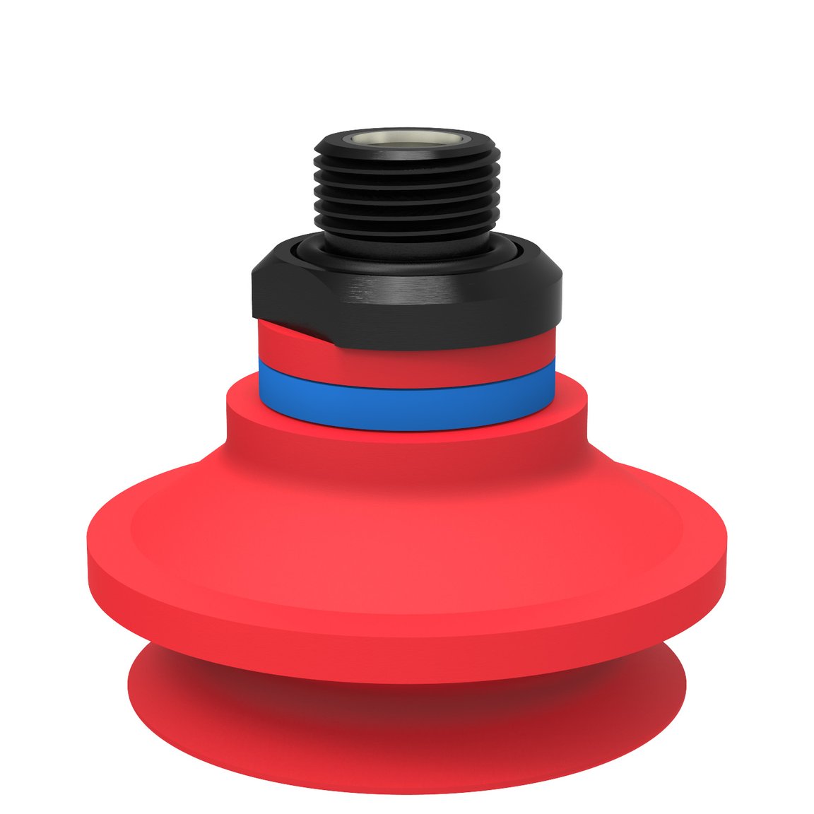 Suction cup B50-2 Silicone with filter, G3/8" male, with mesh filter - 1
