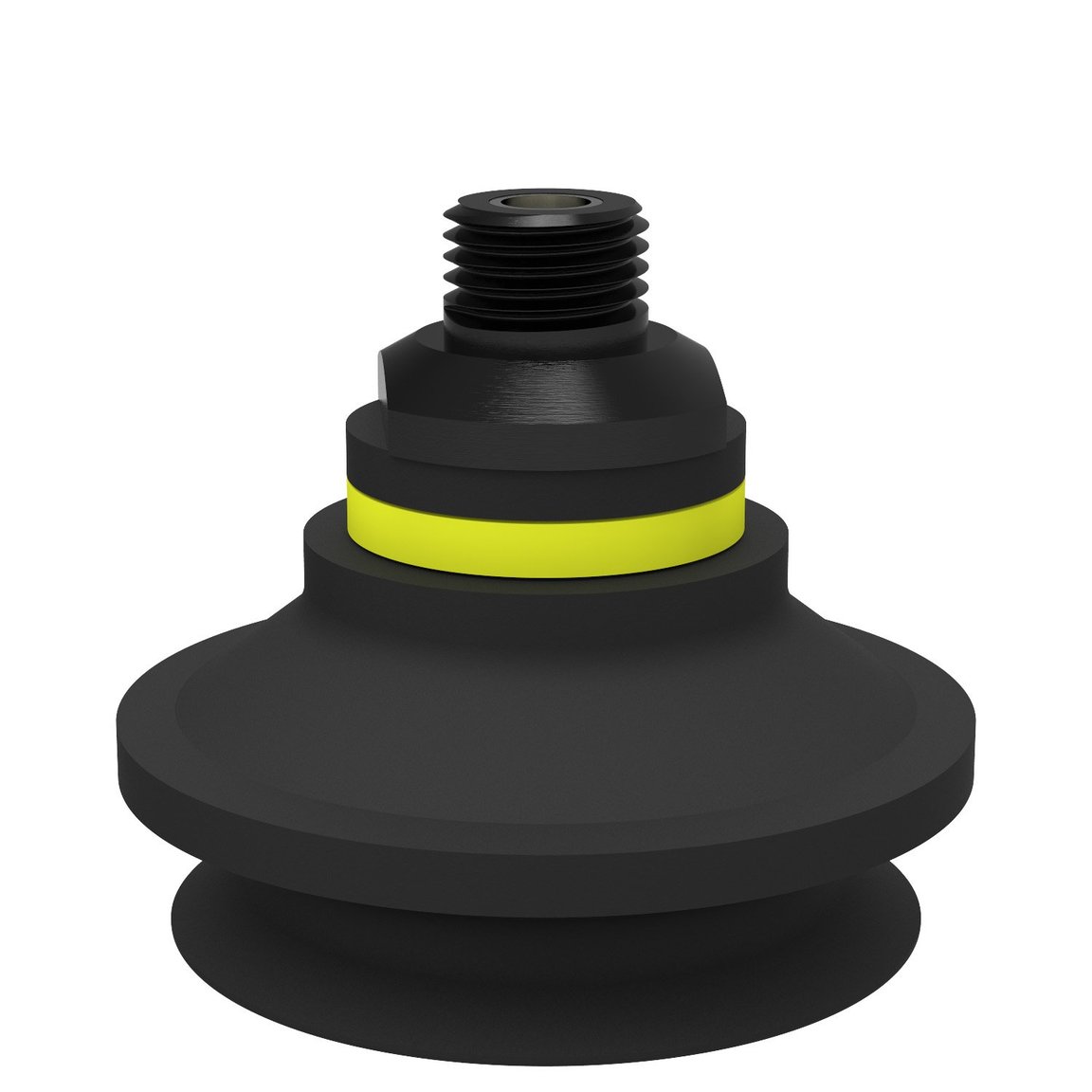 Suction cup B50-2 Nitrile-PVC, 1/4" NPT male, with mesh filter