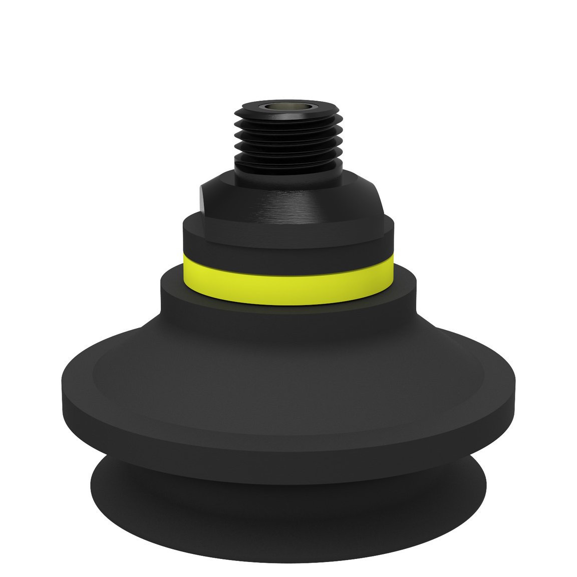 Suction cup B50-2 Nitrile-PVC, 1/4" NPT male, with mesh filter - 1