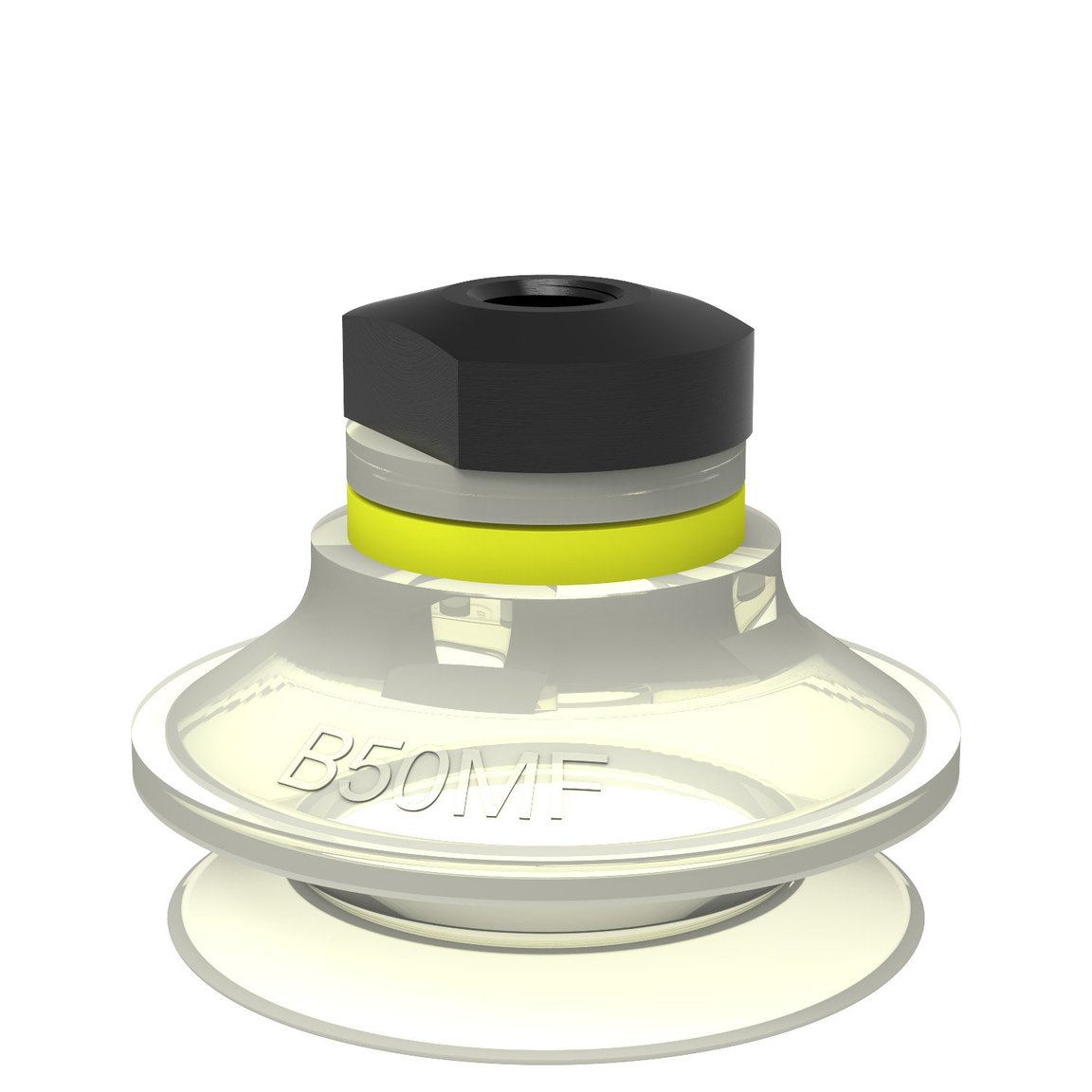 Suction cup B50MF Thermoelastic polyurethane, 1/8" NPSF female