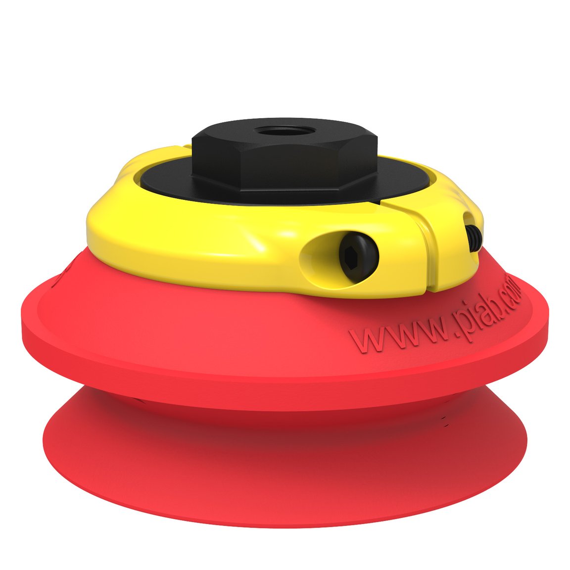 Suction cup B75 Silicone, 1/8" NPSF female, with mesh filter - 1