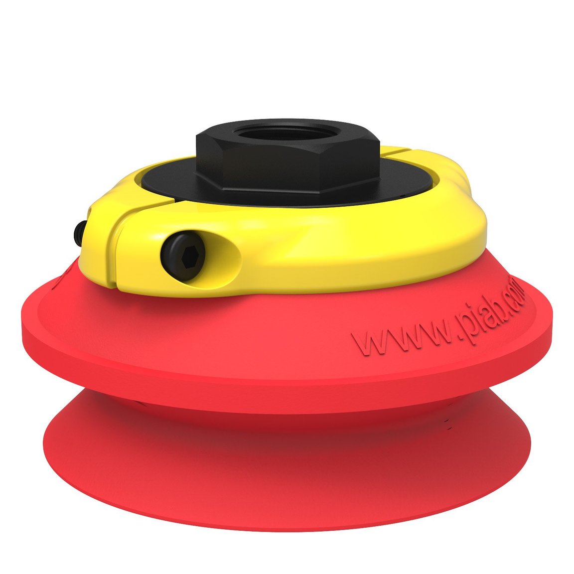 Suction cup B75 Silicone, 3/8" NPSF female, with mesh filter - 1