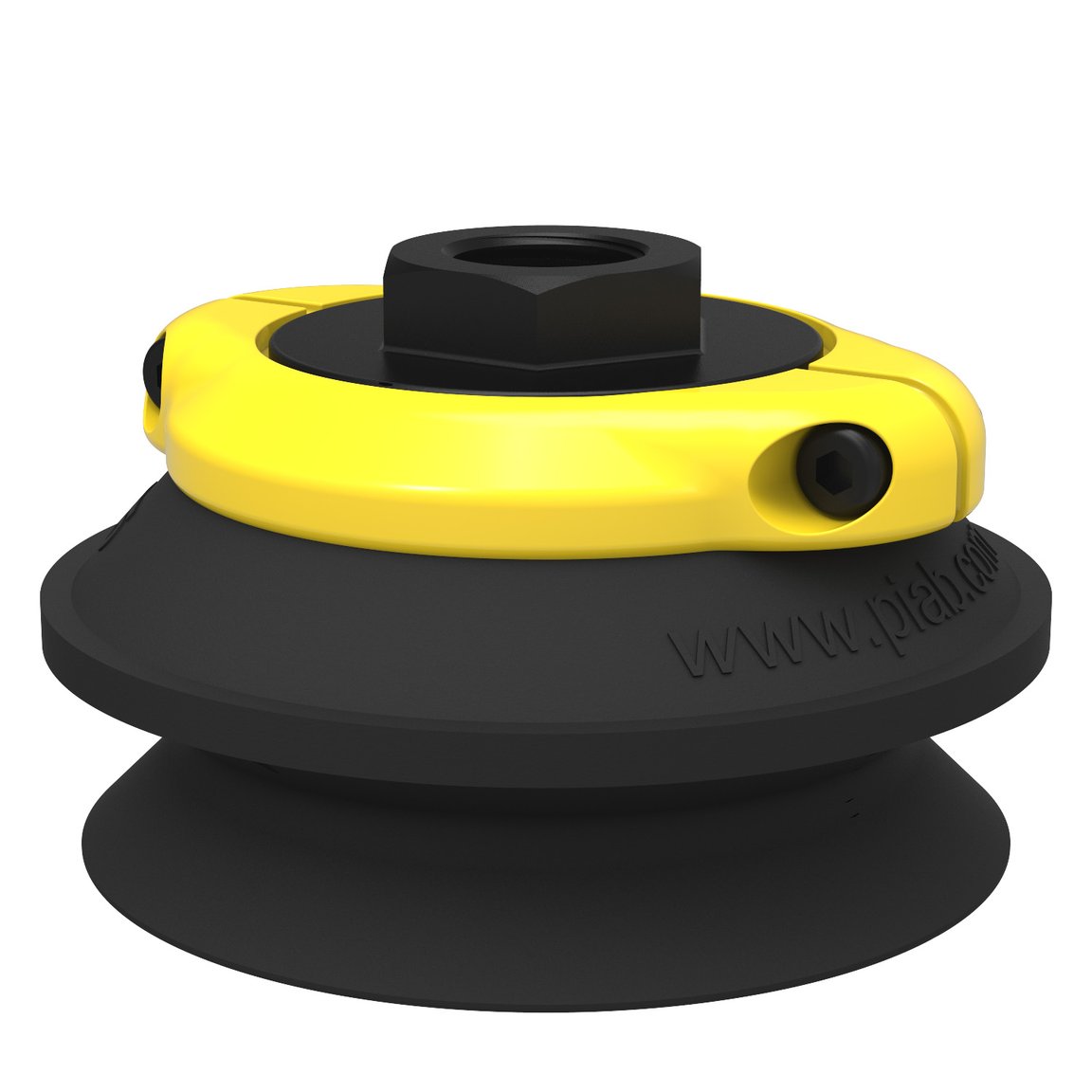 Suction cup B75 Nitrile-PVC, G3/8" female, with mesh filter - 1