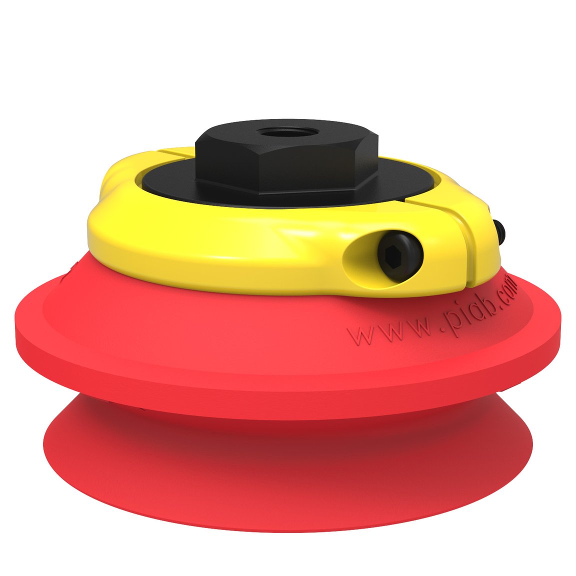 Suction cup B75-2 Silicone with filter, 1/8" NPSF female, with mesh filter - 1