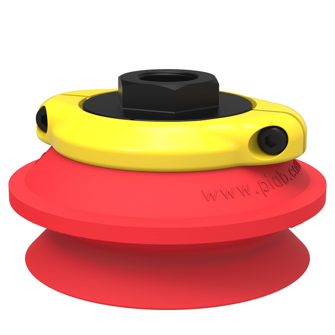 Suction cup B75-2 Silicone with filter, G3/8" female, with mesh filter - 1
