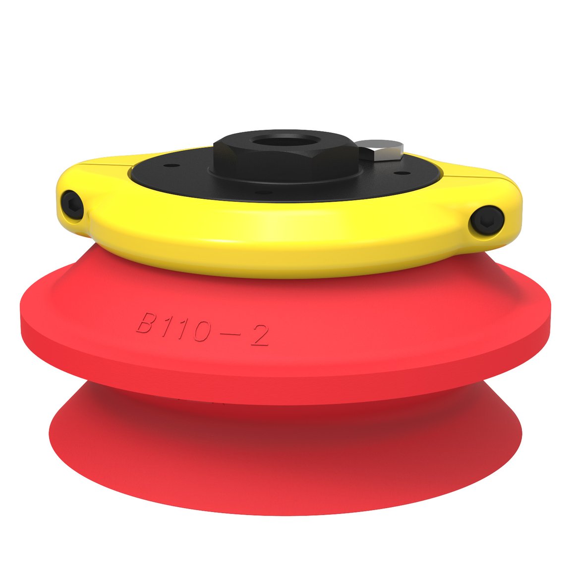 Suction cup B110-2 Silicone with filter, G3/8" female, with mesh filter - 1