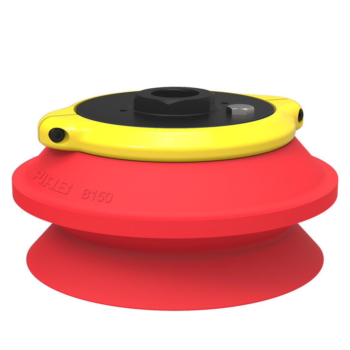 Suction cup B150 Silicone, G3/4" female, with mesh filter