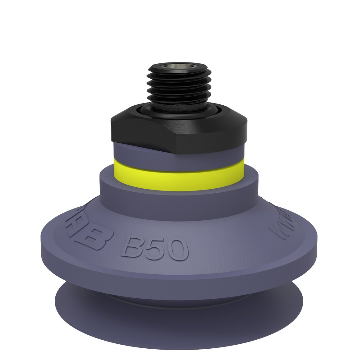 Suction cup B50 HNBR, G1/4" male, with mesh filter