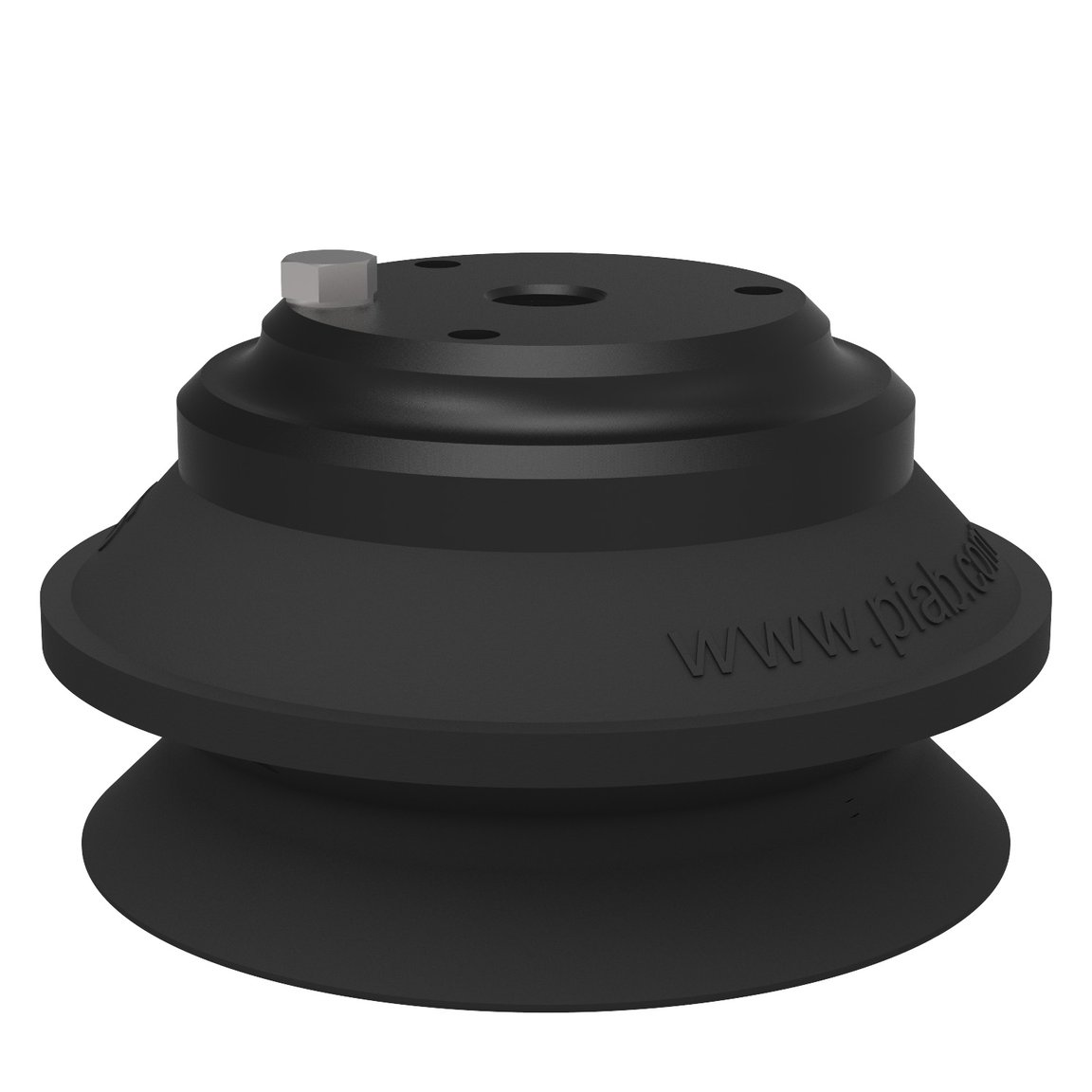 Suction cup B75 Nitrile-PVC, 1/8" NPSF female Al, with mesh filter - 1