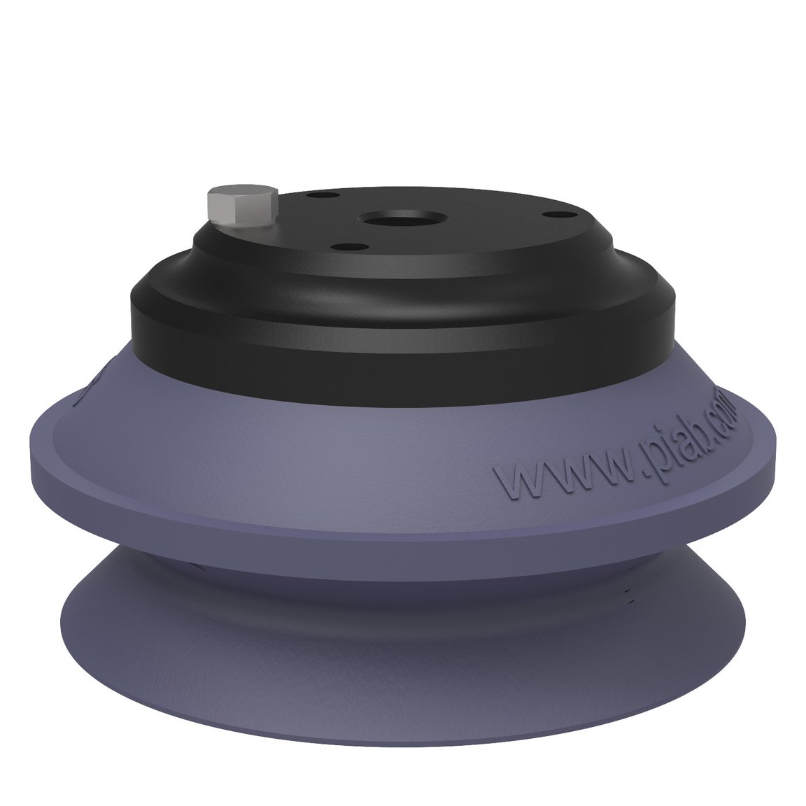 Suction cup B75 HNBR, G1/2" female Al, with mesh filter - 1