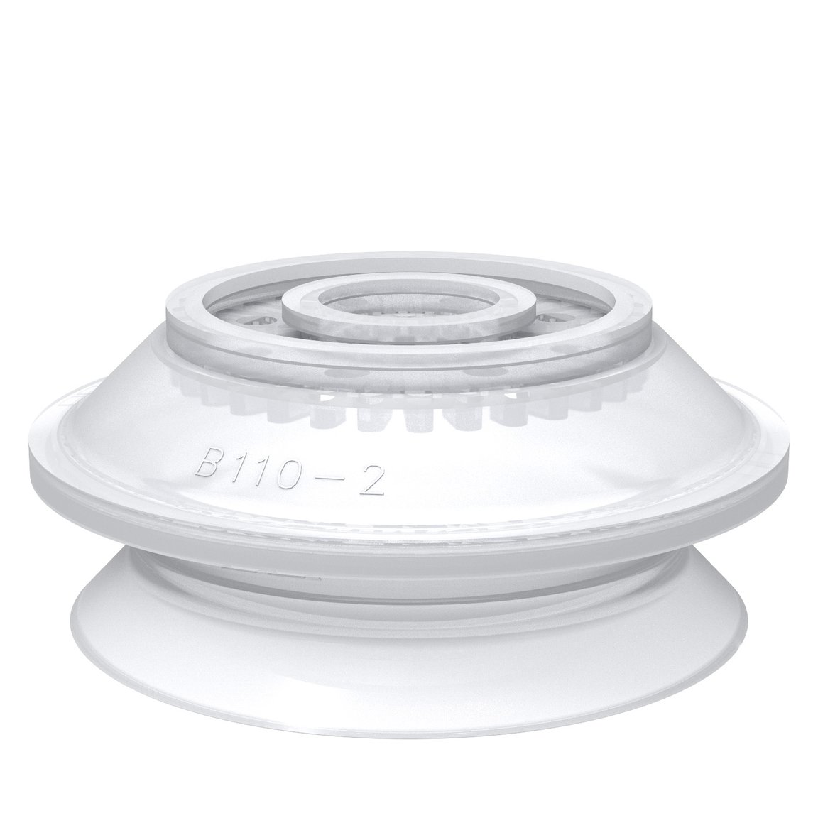 Suction cup B110-2 Silicone FCM with washer - 1