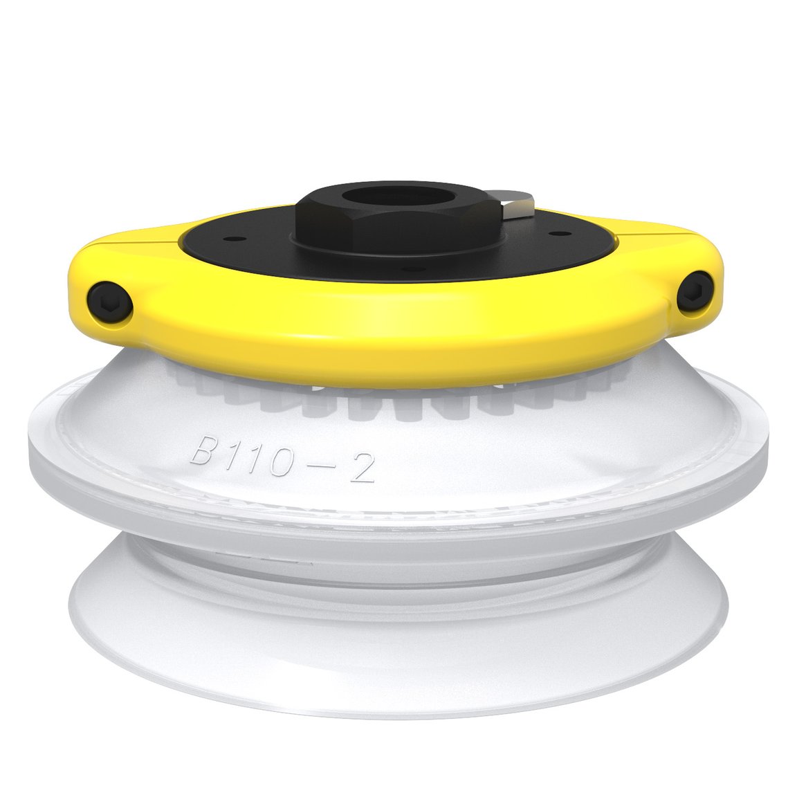 Suction cup B110-2 Silicone FCM with filter, G1/2" female, with mesh filter - 1