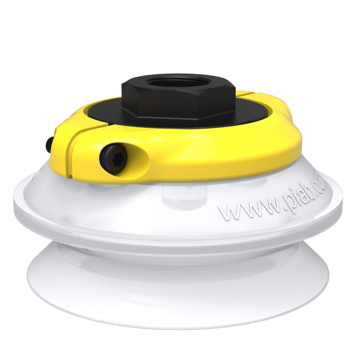 Suction cup B75 Silicone FCM, 3/8" NPSF female, with mesh filter - 1