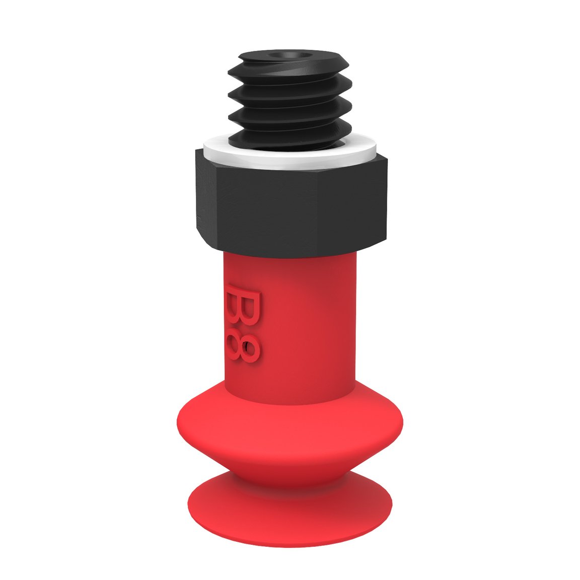 Suction cup B8 Silicone, M5 male - 1