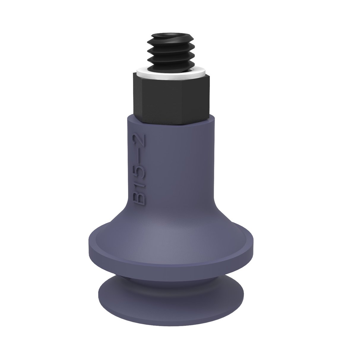Suction cup B15-2 HNBR, M5 male - 1
