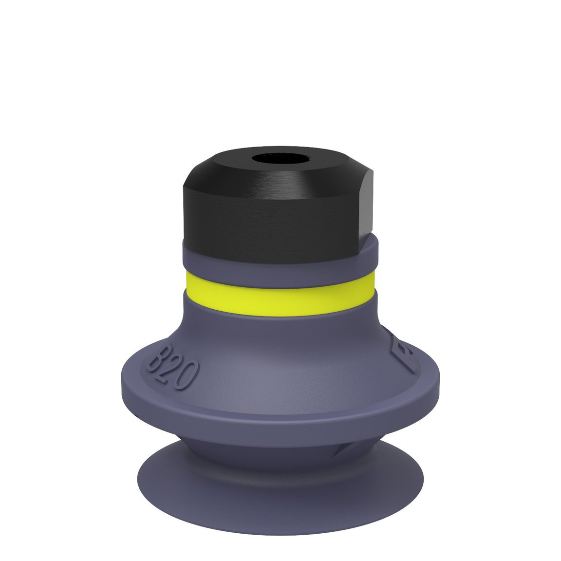 Suction cup B20 HNBR, M5 female