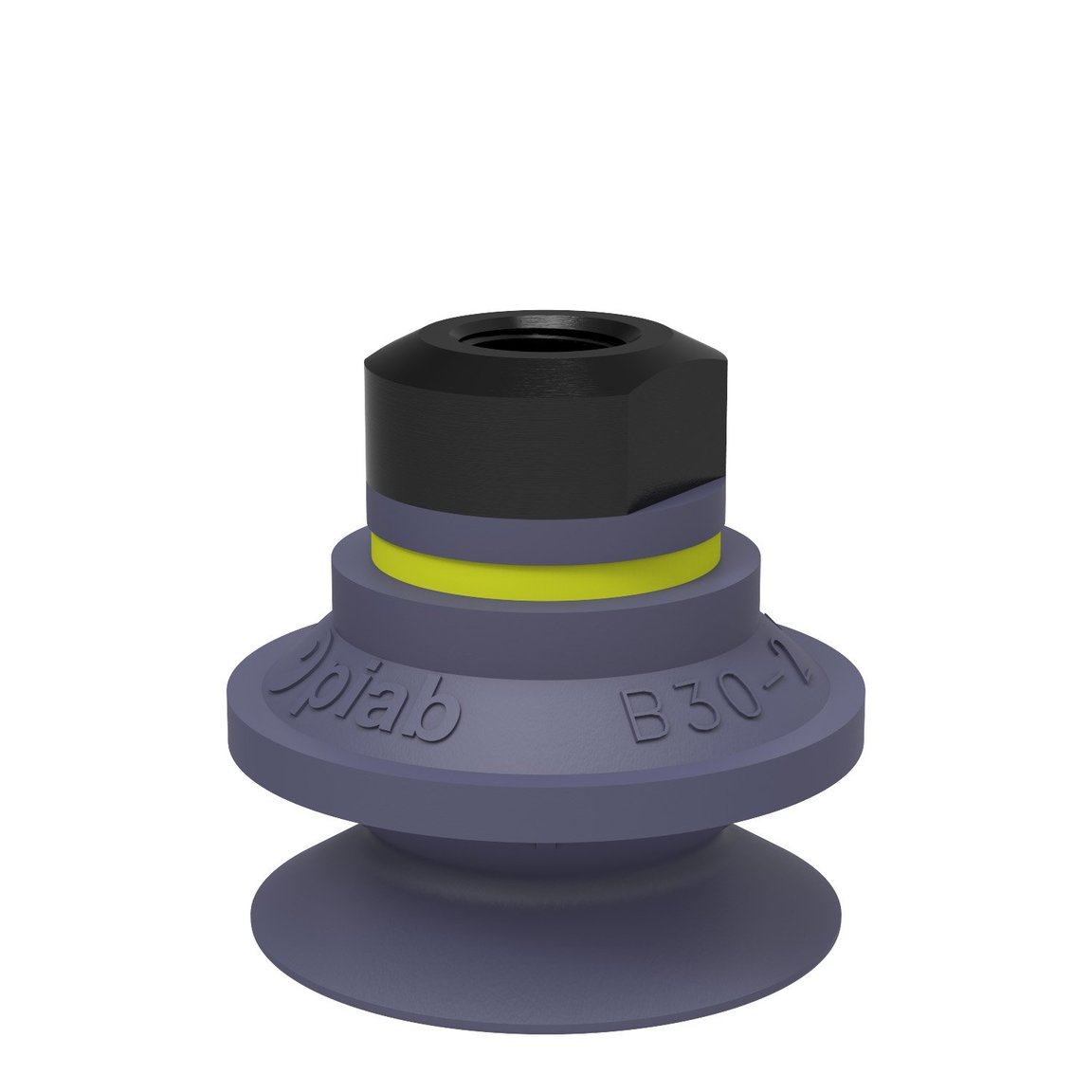 Suction cup B30-2 HNBR, 1/8" NPSF female - 1
