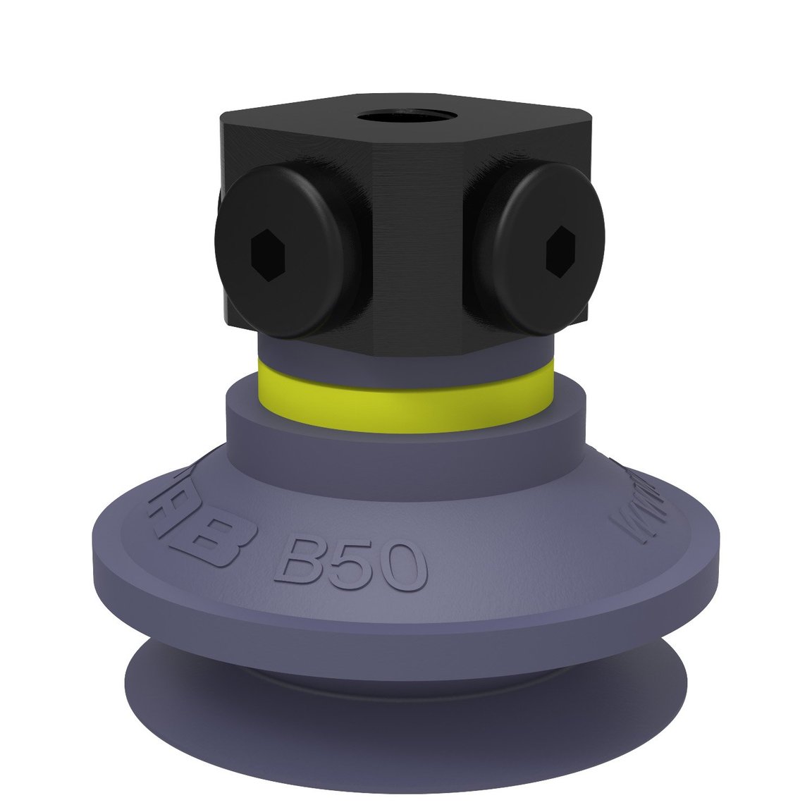 Suction cup B50 HNBR, 5x1/8" NPSF female