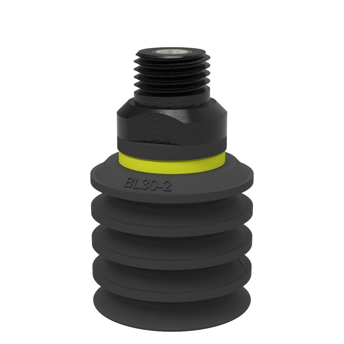 Suction cup BL30-2 Chloroprene, 1/4" NPT male, with mesh filter - 1