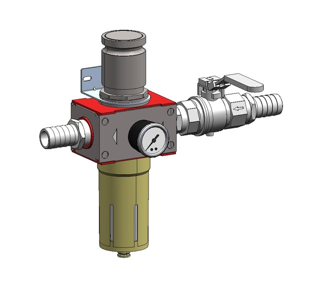 Kit regolatore piFLOW®i/f 1” 100-600 - 1