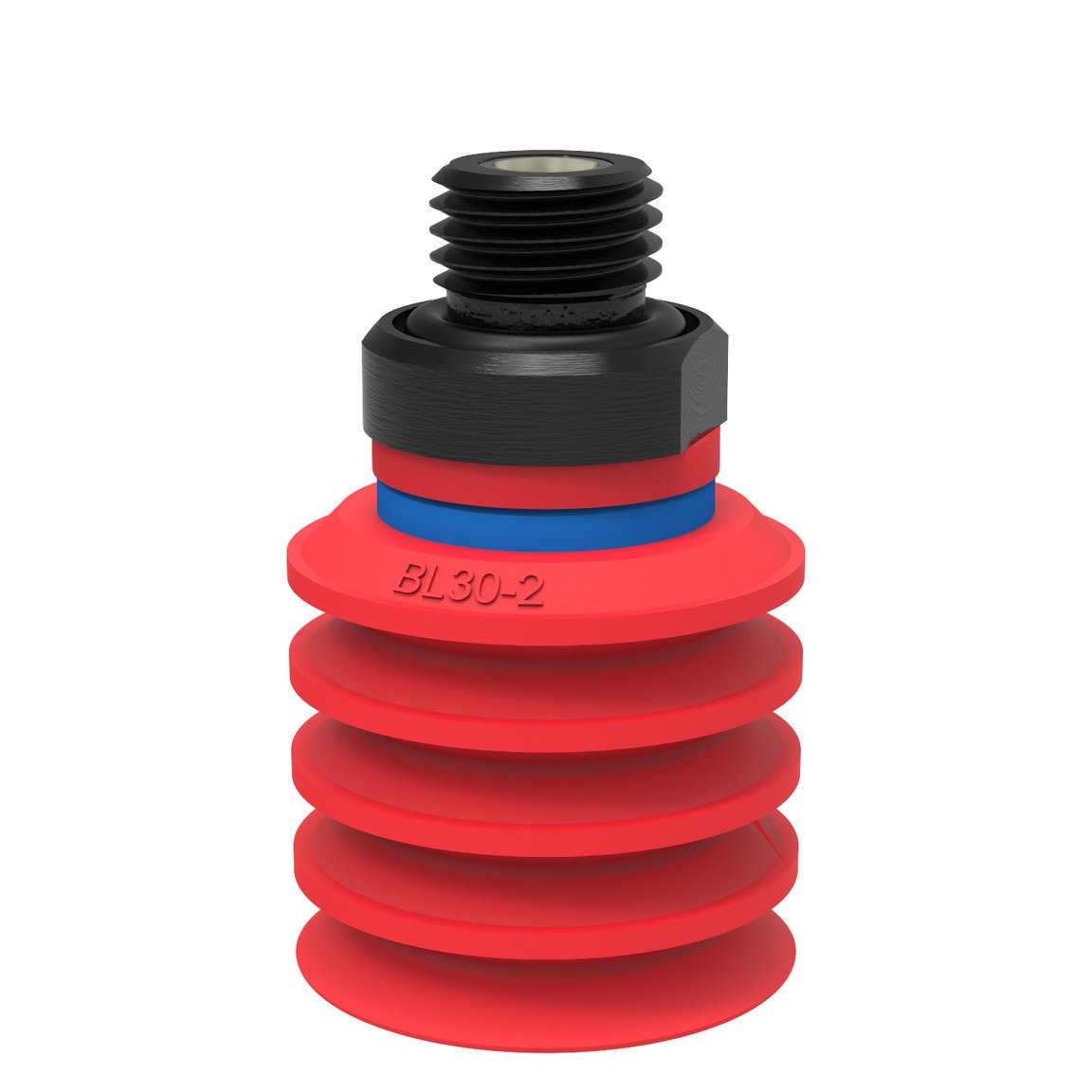Sugkopp BL30-2 Silikon, G1/4" utv., med filternät - 1