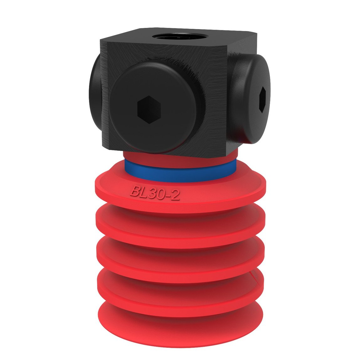 Suction cup BL30-2 Silicone, 5x1/8" NPSF female - 1