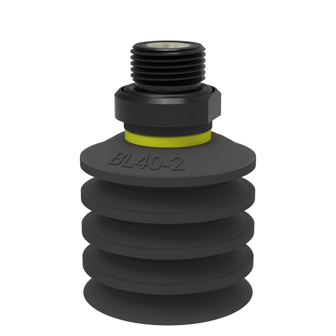 Suction cup BL40-2 Chloroprene, G3/8" male, with mesh filter - 1
