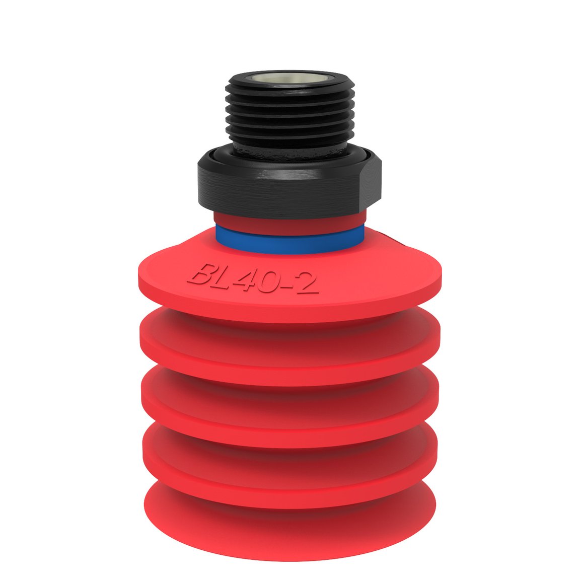 Suction cup BL40-2 Silicone, G3/8" male, with mesh filter - 1