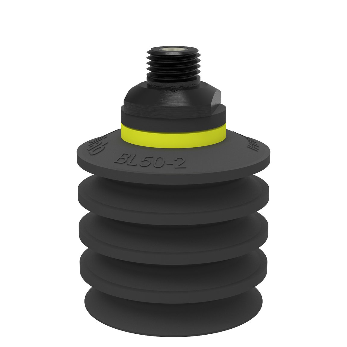 Suction cup BL50-2 Chloroprene, 1/4" NPT male, with mesh filter - 1