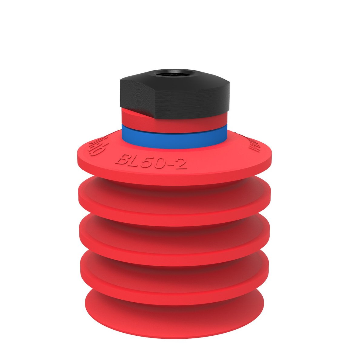 Suction cup BL50-2 Silicone, 1/8" NPSF female - 1
