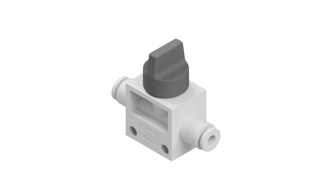 VHK2-04F-04F Shut Off Valve - 1