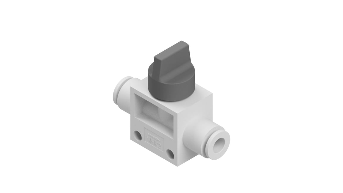VHK2-06F-06F Shut Off Valve - 1