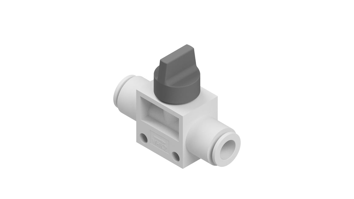VHK2-08F-08F Shut Off Valve - 1
