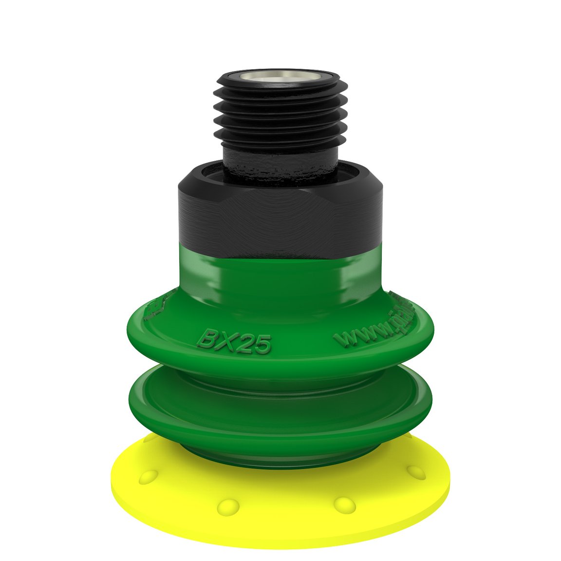 Sugkopp BX25P Polyuretan 30/60 med filter, G1/8" utv. - 1