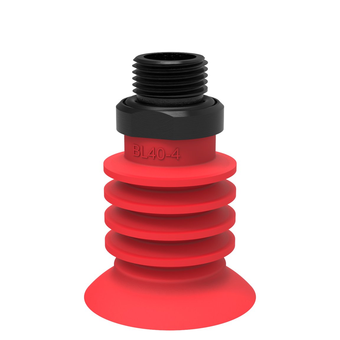 Suction cup BL40-4 Silicone, G3/8" male - 1